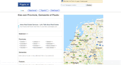 Desktop Screenshot of plaats.nl